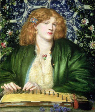 El Arco Azul, 1865 de Dante Gabriel Charles Rossetti